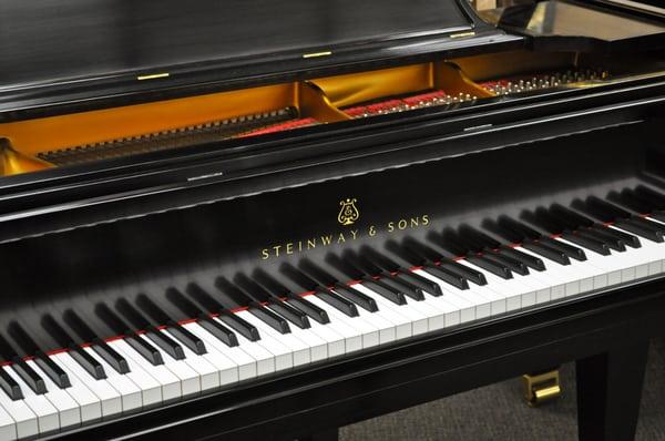 Steinway and sons grand pianos are now on sale.