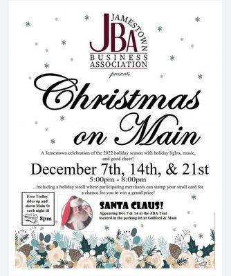 Christmas on Main! Jamestown NC
 7th, 14th, 21st