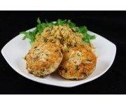 Free Range Chicken Cakes with Paleo Couscous