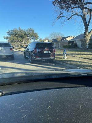 The Richardson police avoid placing tickets on cars clearly parked illegally.