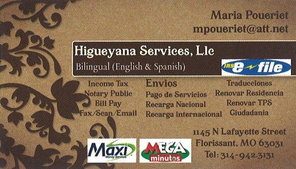 Higueyana Services