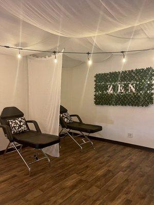 Community acupuncture room