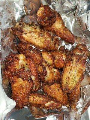 New Flavor Alert!! And my new found love for the week!! Seasoned Wings! Plain,simple, nothing fancy but TASTY