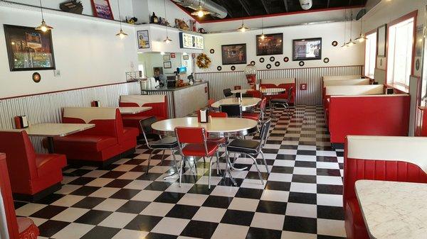 50's style interior