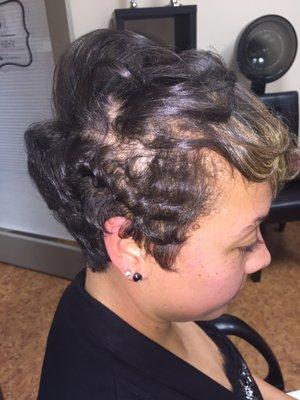 Natural short style