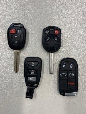 We make all types of keys for vehicles