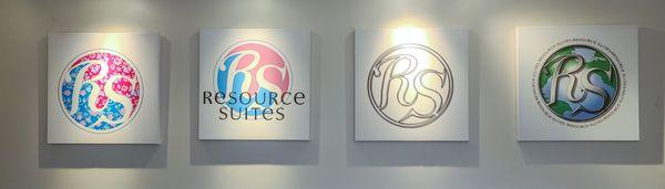 The evolution of Resource Suites Logos.