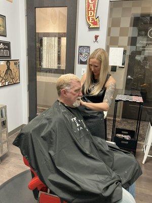 Every client gets the VIP treatment at Pay Per Cuts Men's Salon