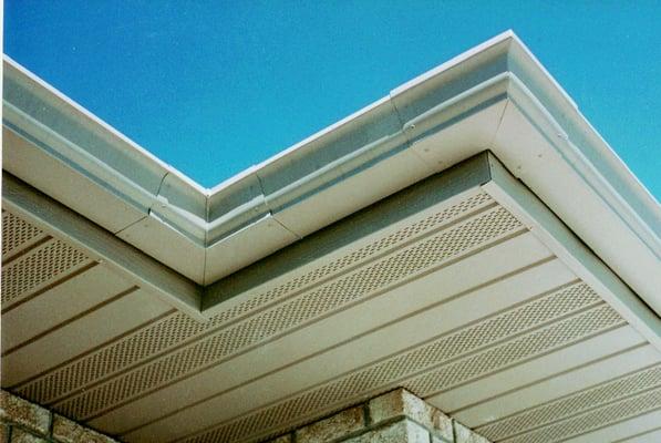 Maintaining your property's eaves and overhangs can be quite a chore. That's why All New Gutter Service's is maintenance-free.