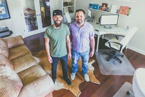 Kevin Pease and Justin Parra of Pound Design, LLC.