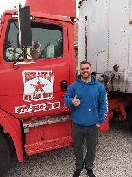 Congratulations Ben on obtaining your CDL recently, BE SAFE OUT THERE!!