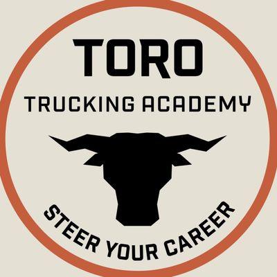 Toro Trucking Academy logo and tagline.