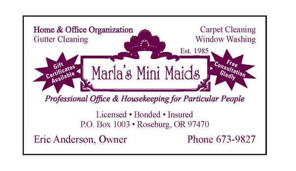 Marla's Janitorial Service