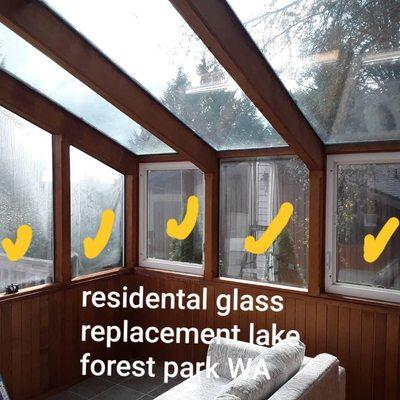 Residental glass replacement