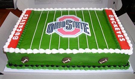 Game day cakes