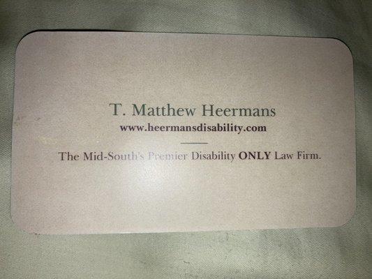 HEERMANS SOCIAL SECURITY DISABILITY LAW FIRM