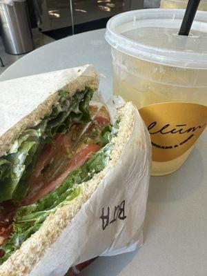 BLTA & lemonade