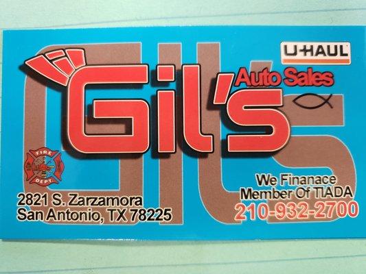 Gil's Auto Sales