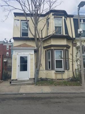 Attached single family in Dorchester.