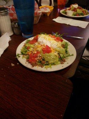 Small taco salad