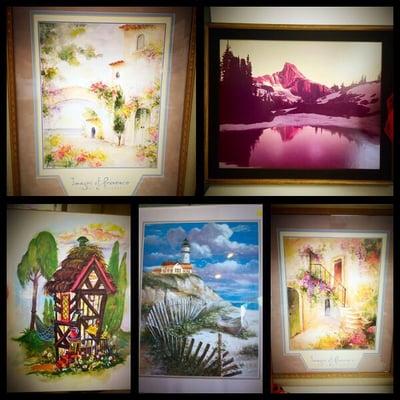 You can find many art pieces here at the Discovery Shop.