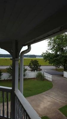 View from the upper veranda of Lake Allatoona.