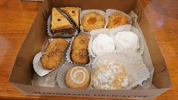 Greek Pastries Assortment 2