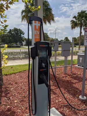 ChargePoint in the Target parking lot