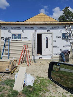 New doors, insulation, siding, windows and more