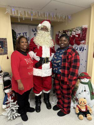 Staff help to coordinate Methodist Services' Holiday Toy, Gift & Gift Card Drive