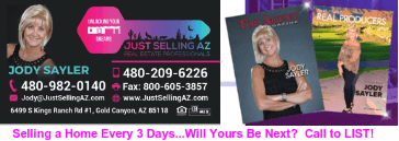 Jody Sayler, REALTOR-Broker | Just Selling Arizona