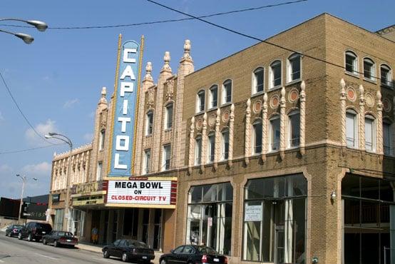 Exterior of Capitol Theater.