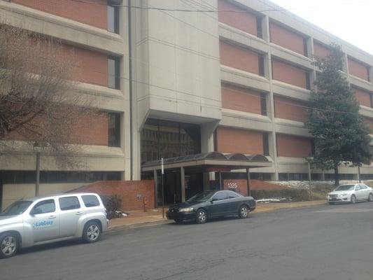 Free parking in garage.