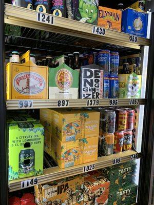 Craft beers, seltzer's, ciders!