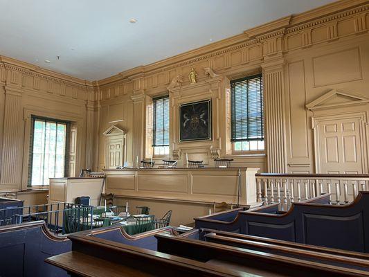 Inside Independence Hall