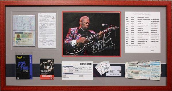 B.B. King Memorabilia