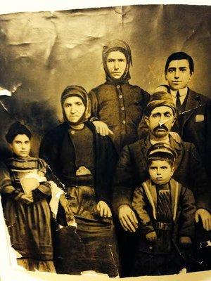 The Original Megerian Family   back in Armenia, circa. 1908.