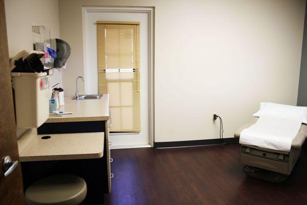 Patient exam room