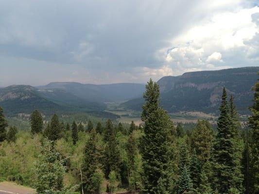 View of the far upper Conejos river.  Great shot to add for reference.