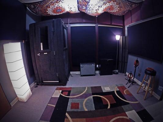 Tracking Room w/ Whisper Room for VO recordings