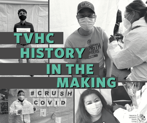 On 1/13/2021 TVHC staff started receiving the COVID vaccine! We will have more info about the COVID vaccine for patients very soon!