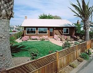 One of our rentals, oceanfront beach bungalow cabin