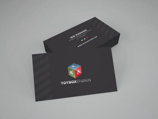 Business card design.