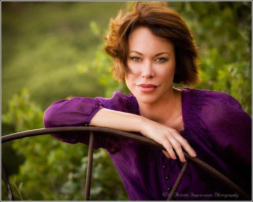 Wind Swept Beauty Portrait