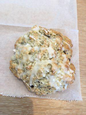 Blueberry lemon scone only $2.00!