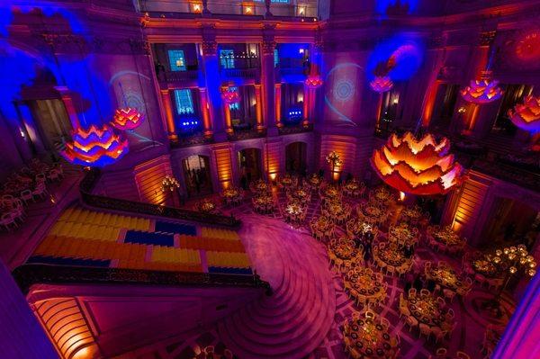 We have also provided DJ and Cinematography services at San Francisco City Hall!