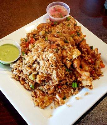 A New dish if Chicken Fried Rice..amazing