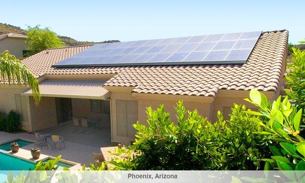 Custom Solar Builds Residential Solar Installation.  Utility Bill Before Solar $241 Utility Bill After Solar: $0 Solar Payment: $195