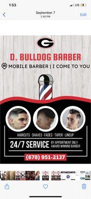 Bulldog Mobile Barber