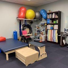 Part of our Pediatric Occupational Therapy gym!